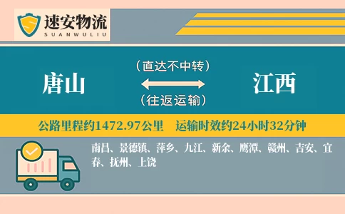 唐山到江西货运公司