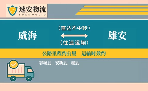 威海到雄安物流公司