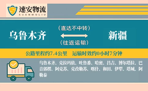 乌鲁木齐到新疆货运公司