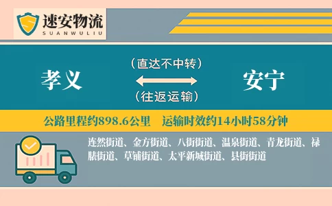 孝义到安宁货运公司