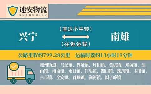 兴宁到南雄货运公司