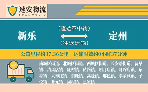 新乐到定州货运公司