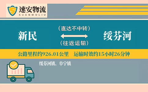 新民到绥芬河货运公司
