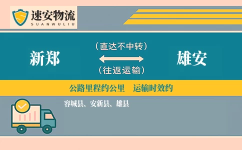 新郑到雄安货运公司