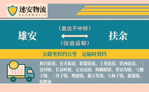 雄安到扶余货运公司