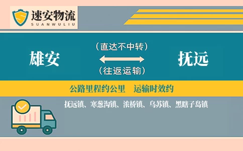 雄安到抚远货运公司