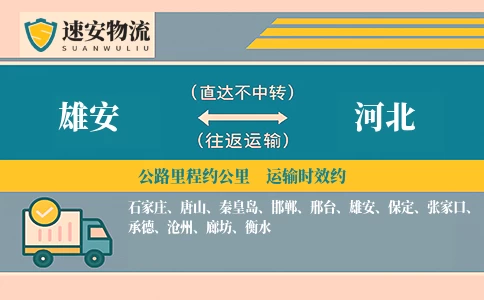 雄安到河北货运公司