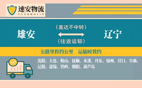 雄安到辽宁货运公司
