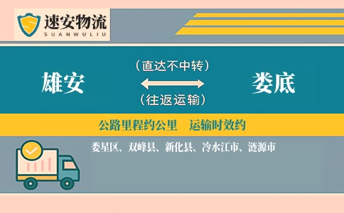 雄安到娄底货运公司