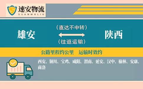 雄安到陕西货运公司