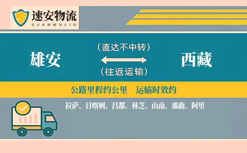 雄安到西藏货运公司