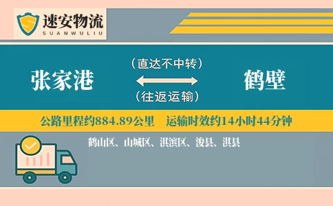 张家港到鹤壁货运公司