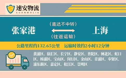 张家港到上海货运公司
