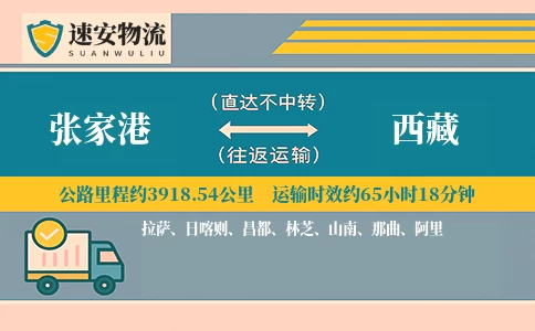 张家港到西藏货运公司