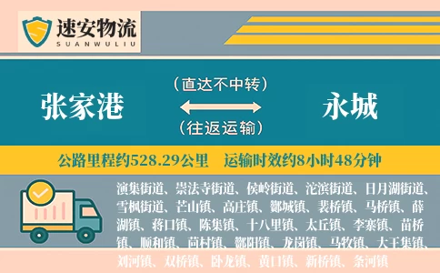 张家港到永城货运公司