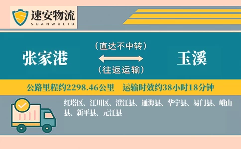 张家港到玉溪货运公司