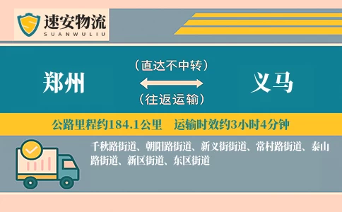 郑州到义马货运公司