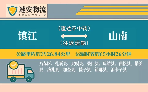 镇江到山南货运公司